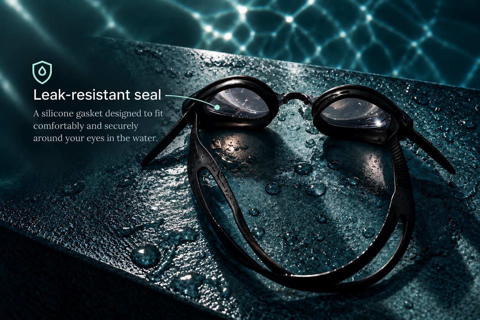AquaSight Clear Lens goggles