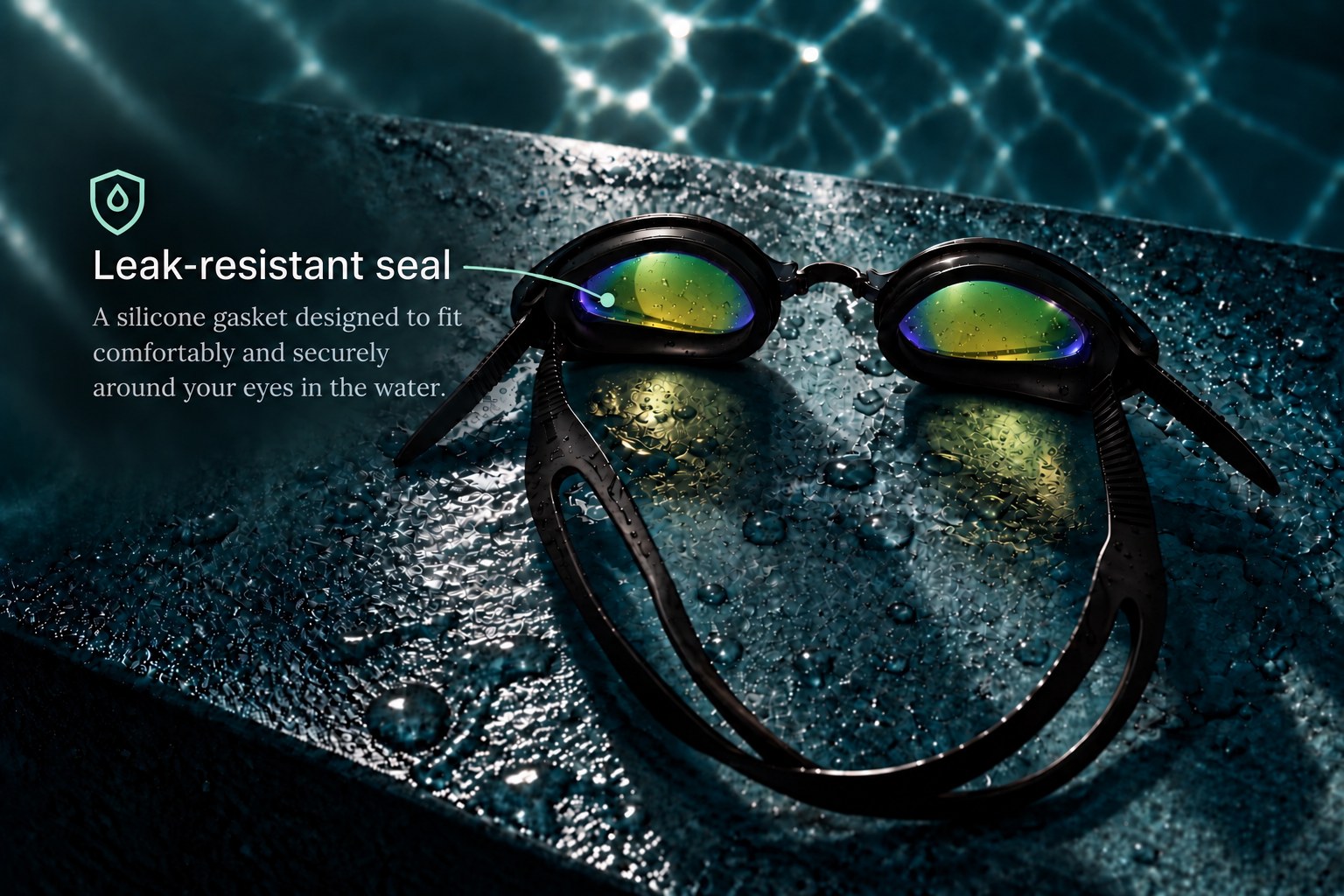 AquaSight Mirrored Lens goggles